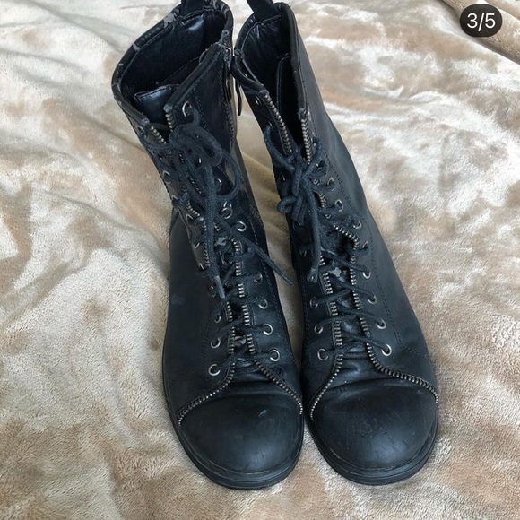 Combat boots - Picture 3 of 4